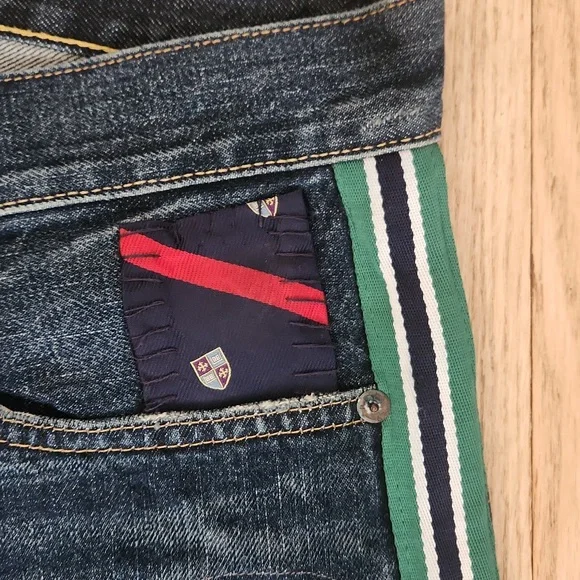 Polo Patchwork Sullivan Slim Denim Jeans